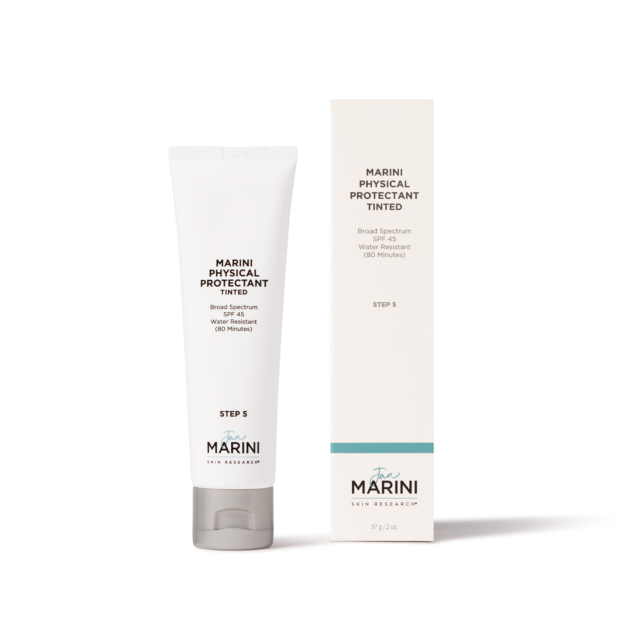 JAN MARINI Marini Physical Protectant SPF45 (tinted) (Жан Марини  Солнцезащитный крем с тональным эффектом с SPF45) Туба (57 г) купить у  официального дистрибьютора INNOVATION (ИННОВАЦИЯ)